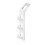 Magic Hangers for Closet Space Saving Organizer with Hooks (1pc, White) 1
