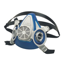 MSA 815452 Advantage 200 LS Halvmask - Storlek: Large, Enkel nackrem, Återanvändbar gasmask