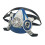 MSA 815452 Advantage 200 LS Masque Respiratoire - Taille : Grand, Double Sangle, Masque Réutilisable 1