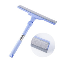 Raclette de Douche pour Portes en Verre, Nettoyage Mur Carrelé, Squeegee pour Voiture, Pare-brise, 12" Lame