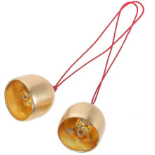 Copper Bells for Home and Party Decor - Golden Christmas Gift with Clear Sound