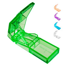 Cortador de Pastillas Ultrassist para Pastillas Grandes o Pequeñas, Cortador de Medicamentos con Cuchilla de Acero Inoxidable