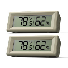 Kompakt Digital Hygrometer, Fuktighetsmätare, Inomhustermometer, Rumstemperatur- och Fuktighetsövervakare