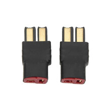 Akkuanschlussadapter für Traxxas, Stecker auf Buchse (Deans-Anschluss)