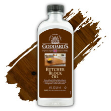 Goddard's Butcher Block Oil - Voedselveilige Minerale Olie voor Houten Snijplank, 8 ounces