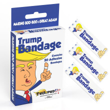 Fairly Odd Novelties Donald Trump Farbige Witzverband - Boo Boo's Großartig Machen