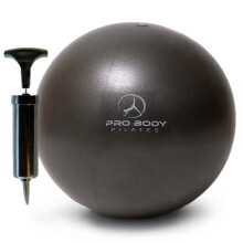 ProBody Mini Ball de Pilates avec Pompe, Ballon d'Exercice 9 Pouces pour Barre, Yoga, Abdos, Core