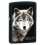 Zippo Zippo Ghostly Wolf Black Matte Pocket Lighter 1