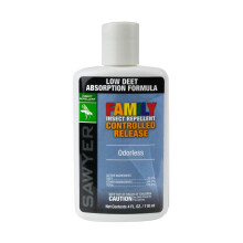 Repelente de Insectos Familiar Sawyer 20% DEET Controlado, Blanco, 4 Onzas