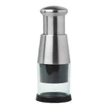 Presse-ail manuel en acier inoxydable, hachoir à ail, coupe-oignons efficace