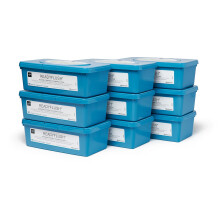 Medline ReadyFlush Flushable Wipes, 540 Wipes (60 Wipes, 9 Tubar), Scentade, Biologiskt Nedbrytbara