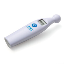 Termometro Digitale LCD ADC Temple Touch, Non Invasivo e Veloce, per Bambini, Neonati, Adulti, Modello Adtemp 427, Bianco