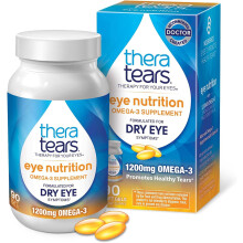 TheraTears Omega 3 Supplement, 1200mg, 90 ct (Pack of 2)
