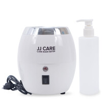 JJ CARE Lotion- en Massageolie Warmer, Inclusief 300ml Pompfles, Elektrische Warmer, Warmte Dispenser voor Crème & Glijmiddel