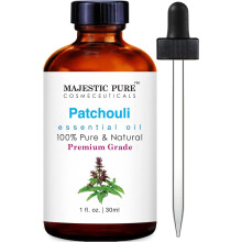 MAJESTIC PURE Huile Essentielle de Patchouli | 100% Pure et Naturelle | Huile Essentielle de Qualité Premium