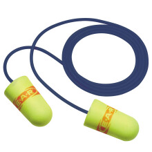 3M Ear Plugs, 200/Box, E-A-Rsoft SuperFit 311-4109, Metal Detectable Cord, Disposable, Foam, NRR 32, Drilling, Grinding, Machining, Sawing, Sanding, W