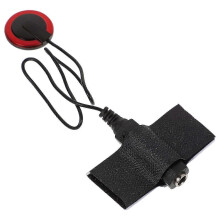 Thumb Piano Pickups Set with Violin Pickup, Acoustic Guitar Wiring Harness, Piezo Microphone for Mini Bass Guitar and Banjo, Black Metal