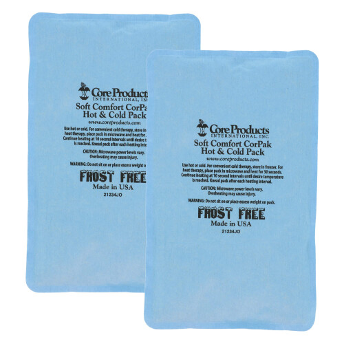 Core Products Soft Comfort CorPak, Kälte- & Wärmetherapie-Pack - 6" x 10", USA- 2er Pack