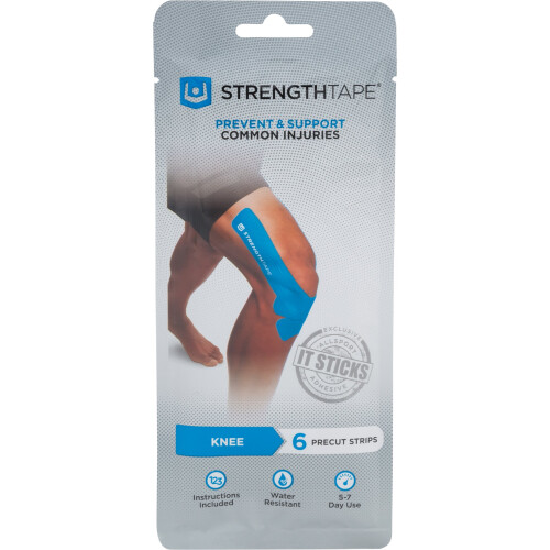 Kit di Nastro Kinesio per Ginocchio StrengthTape