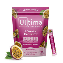 Ultima Replenisher Dagelijkse Elektrolyten Poederdrankmix - Passievrucht, 20 Stickpacks - Hydratatiepakketten