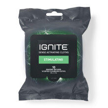 Medline Ignite Mannen Lichaam Nat Wipes, Extra Dikke 20 cm x 20 cm Douche Wipes, Stimulatie Geur, 10 Stuks