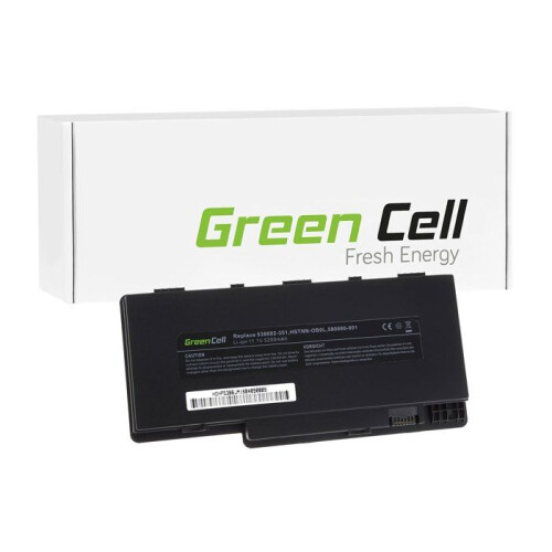 Batteria per Computer Portatile - Green Cell - HP184 - 5200 mAh - 11,1 V - Nero
