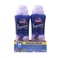 Clorox Fraganzia Wasverfrisser Crystals in Lavendel met Eucalyptus, Twin Pack