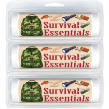 Packbar Resestorlek Ekovänlig Toalettpapper Utan Kärna | Plastdispenser | Jakt, Camo & Militär (3-Pack)