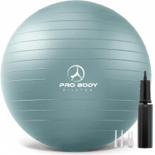 ProBody Pilates Ball - Ball d'exercice pour la stabilité, grossesse, entraînement, thérapie physique (75 cm, Mist)