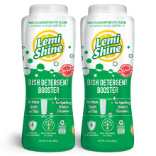 Lemi Shine Natuurlijke Afwasmiddel Booster - Hard Water Vlekken Verwijderaar - 24 oz (2 Pack)