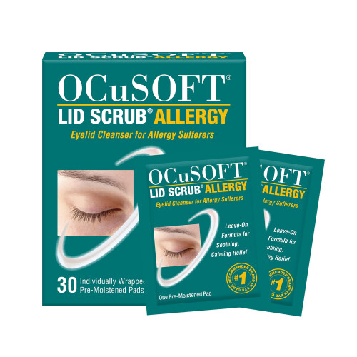 OCuSOFT Lid Scrub Allergia Detergente Palpebre 30CT