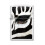 Zippo Zippo Lighter-Zebra Eye White Matte Windproof Lighter #Z5476 1