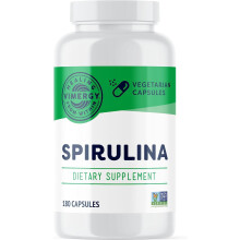 Vimergy Capsule di Spirulina - Proteine Vegetali Concentrate Supportano Salute Immunitaria & Cardiovascolare - 180 Capsule