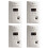 KIDDE Kidde Carbon Monoxide Detector, Plug In Wall with 9-Volt Battery Backup, Digital LED Display - 4 Pack 1