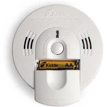Kidde Smoke & Carbon Monoxide Detector, Hardwired, Interconnect Combination Smoke & CO Alarm with Battery Backup, Voice Alert, Pack of 2