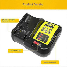 Chargeur de batterie au lithium DCB112 pour outils Dewalt 10,8 V, 12 V, 14,4 V et 18 V (prise européenne)