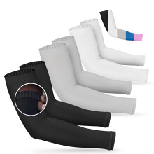 Manches de bras antidérapantes SportsTrail, fraîches pour hommes et femmes - Respirantes, anti-humidité, protection solaire