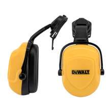DEWALT DPG660 Amarillo con Copas Negras Earmuff Expandible NRR 25 para Montaje en Gorro