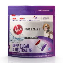 Hoover Paws & Claws Clean Packs, Profumo Sea Breeze, Soluzione Concentrata Pre-misurata