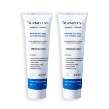 Dermeleve Steroidvrije Anti-jeukcrème | Extra Sterkte voor Psoriasis, Dermatitis, Jeuk