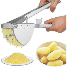 Presse-purée manuel pour la cuisine, avec presse en acier inoxydable