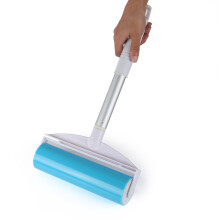 iLifeTech Juego de Limpiador Adhesivo Reutilizable Rodillo Elimina Pelusa, Azul 8 pulgadas Grande + Tamaño de Bolsillo