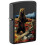 Zippo Zippo Linda Pickens Bear Design Black Matte Pocket Lighter 1