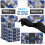 Gants Nitrile Jetables Noirs Hand-E Touch Medium 1000 Compte - Sans Latex, Sans Poudre 1