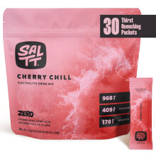 Keto Chow SALTT Elettroliti Polvere Mix Drink - Cherry Chill - 30 Pacchetti Idratanti