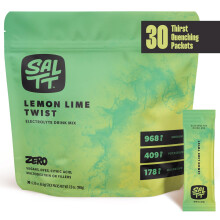 Keto Chow SALTT Elettroliti Polvere Bevanda Aromatizzata - Twist Limone Lime - 30 Pacchetti Idrazione - Zero