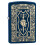 Zippo Zippo Heraldic Crest Navy Matte Pocket Lighter 1
