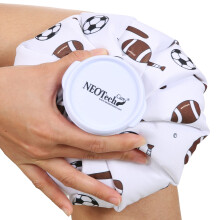 NeoTech Care Ice Bag, Screw Top Fillable, Reusable (Sports Design, 8 inch)