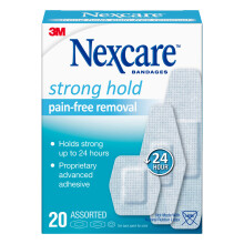 Nexcare Starke Haftung Schmerzfreie Entfernung Pflaster, Sortiert, 20 Stück