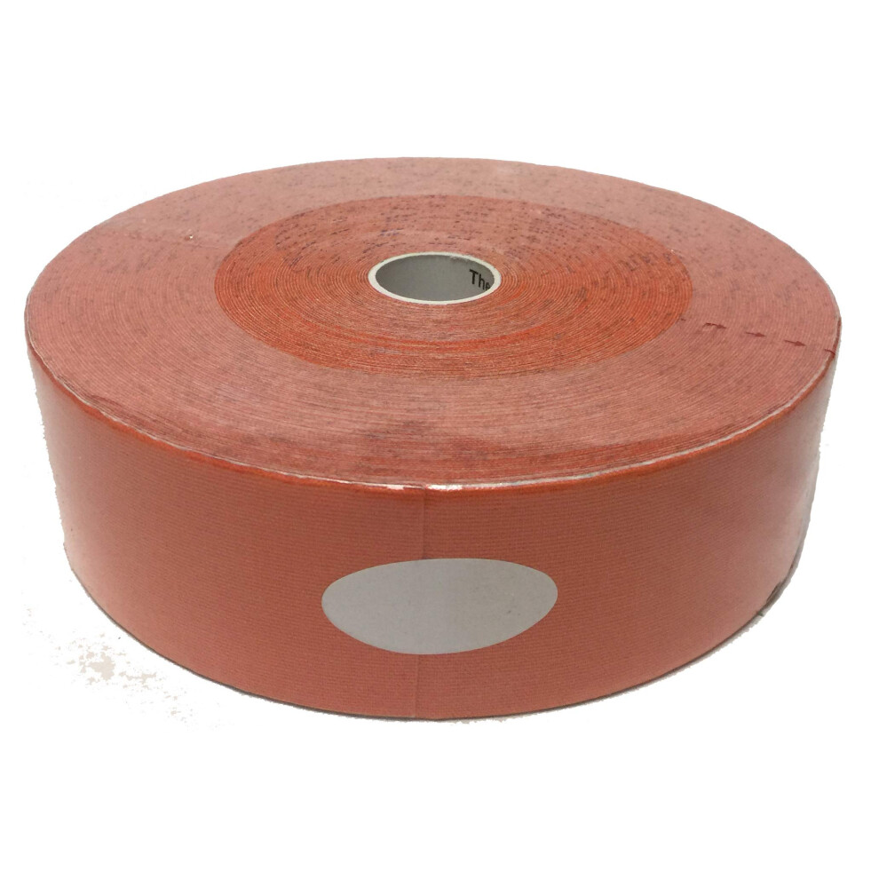 Therapist's Choice Kinesiology Tape Bulk Roll (2-Inch X 105-Feet) (Hot Orange)